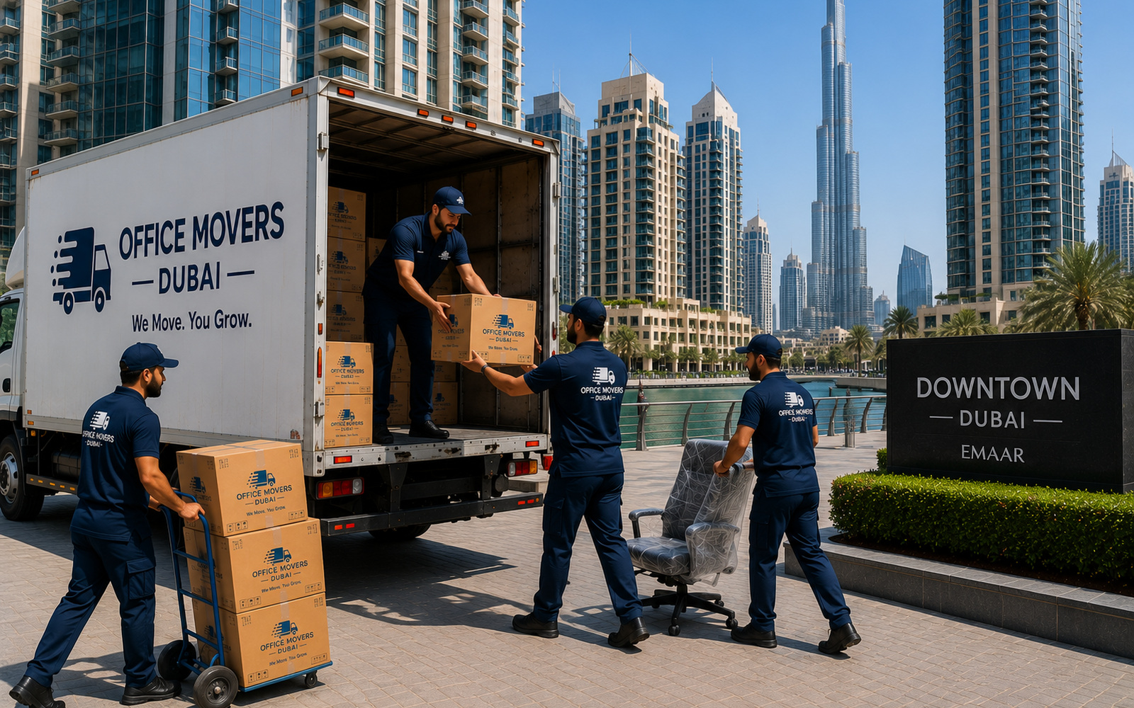 Office movers Downtown Dubai Dubai