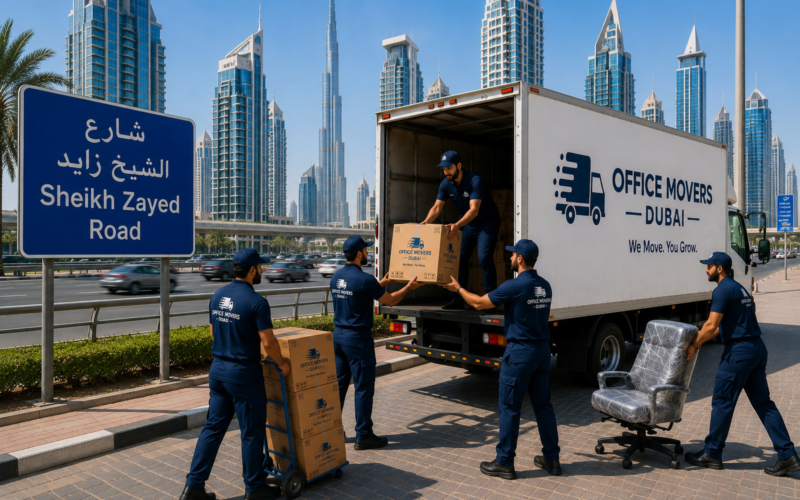 Office movers Sheikh Zayed Road Dubai