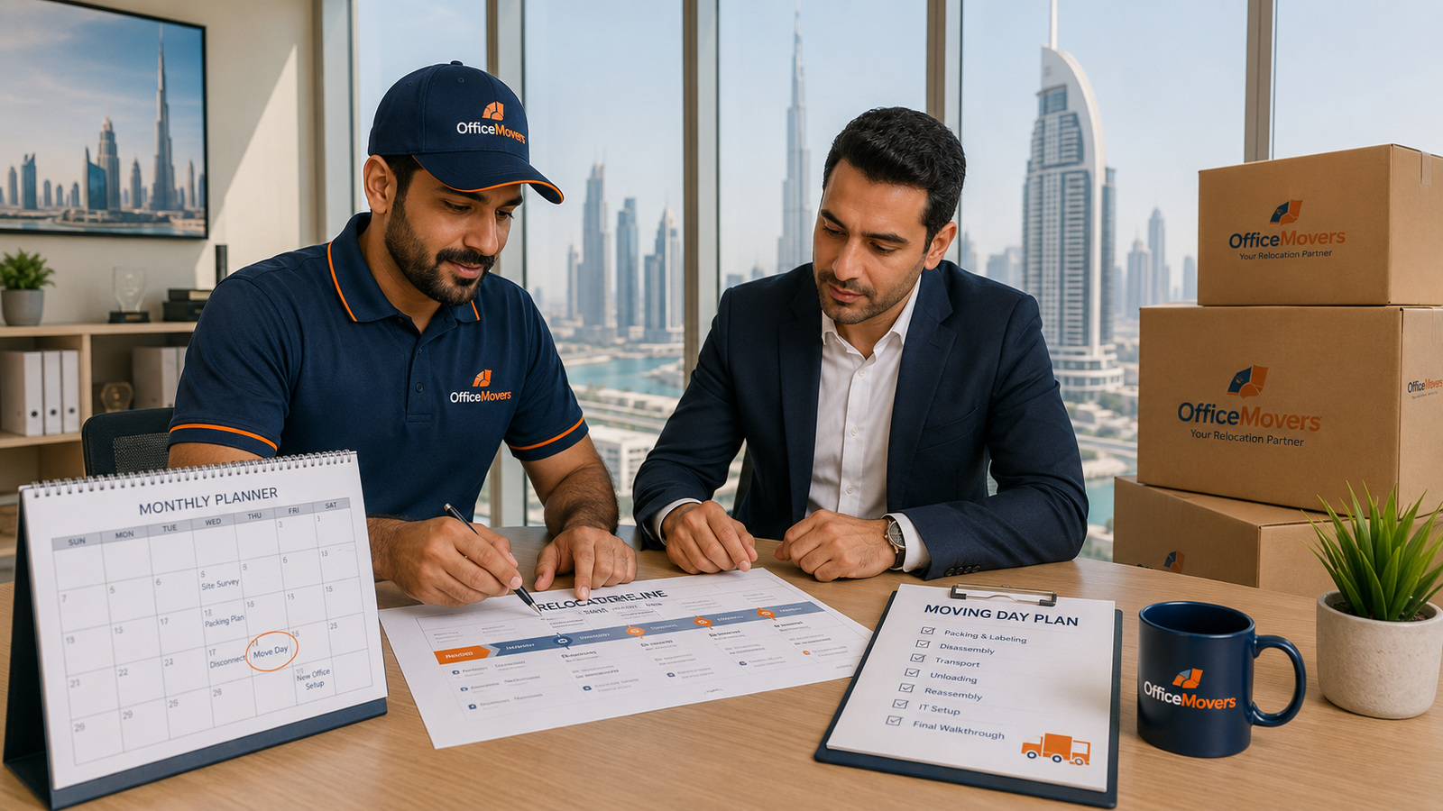 Best Time to Move Your Office in Dubai