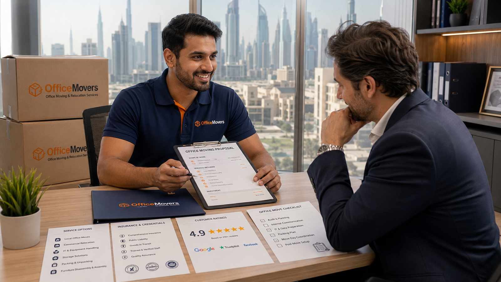 How to Choose the Best Office Movers in Dubai