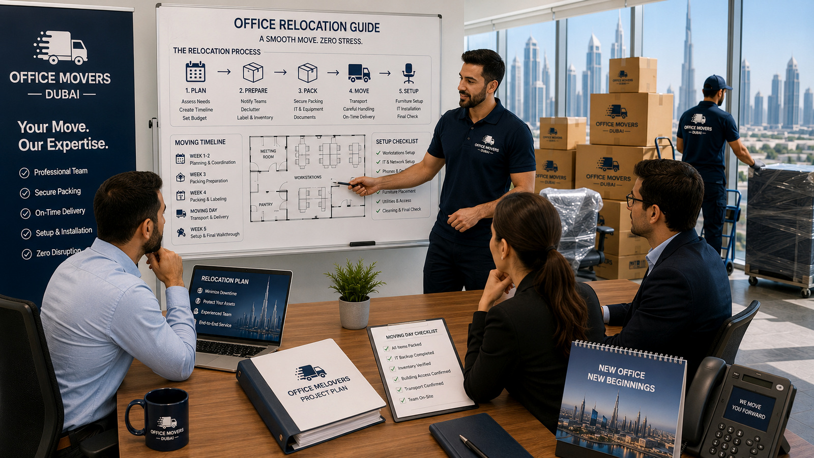 Complete Guide to Office Shifting in Dubai (2025)