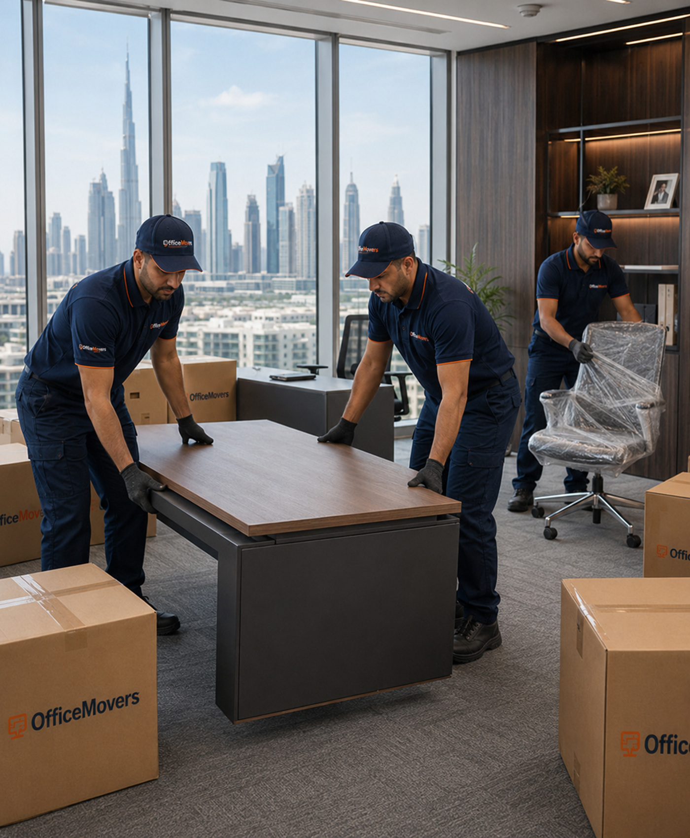Office furniture movers in Dubai โ safe moving of desks chairs and cabinets