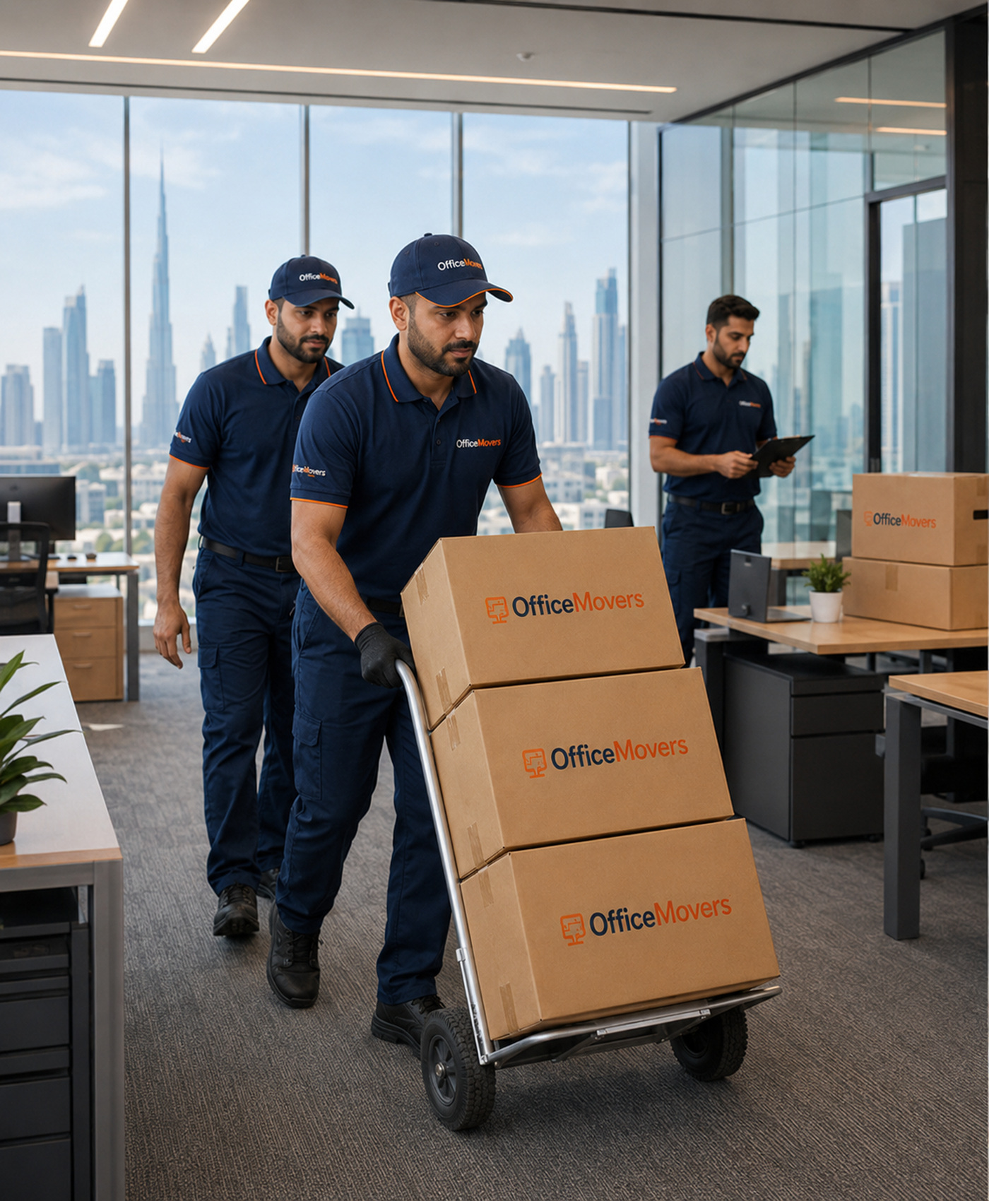 Professional office relocation services in Dubai โ complete moving and setup