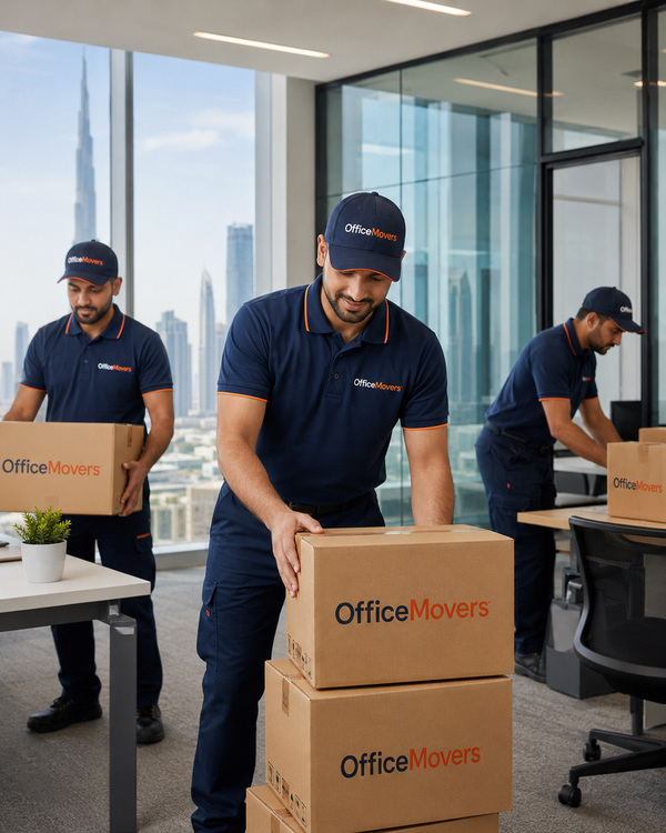 Experienced professional office moving team Dubai