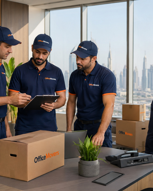 Free office moving survey and quote Dubai